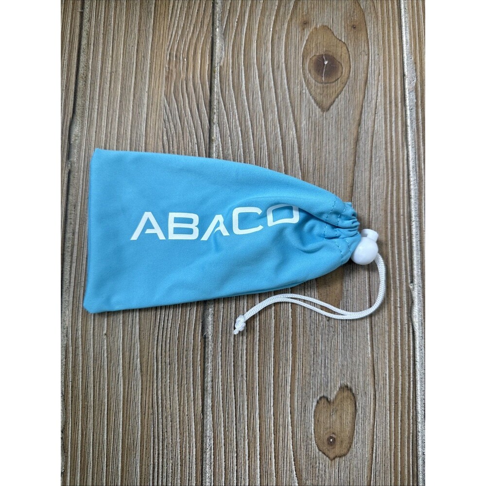 Abaco Sunglasses Cloth Microfiber Drawstring Case Light Blue